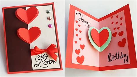 13 Handmade Birthday Card Ideas For Boyfriend Easy Step By Step Method