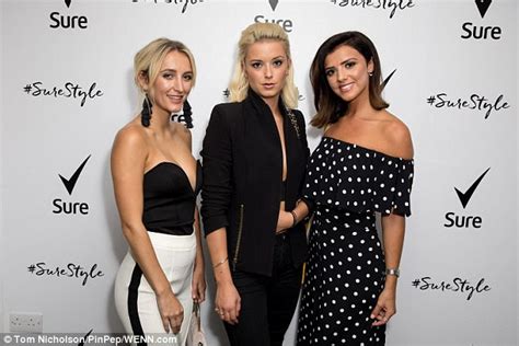 tiffany watson avoids nip slip at sure party in london daily mail online