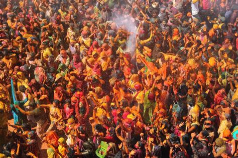 Holi The Hindu Festival Of Colours In Pictures