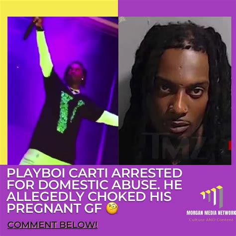 Playboi Carti Arrested For Domestic Abuse Youtube