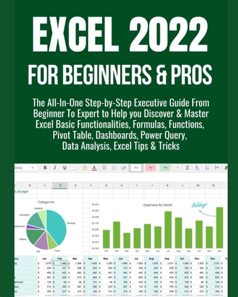 Buy Excel 2022 For Beginners And Pros The All In One Step By Step