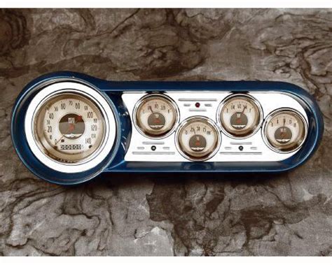 1953 1954 Chevy Car Billet Aluminum Gauge Panel Dash Insert Instrument