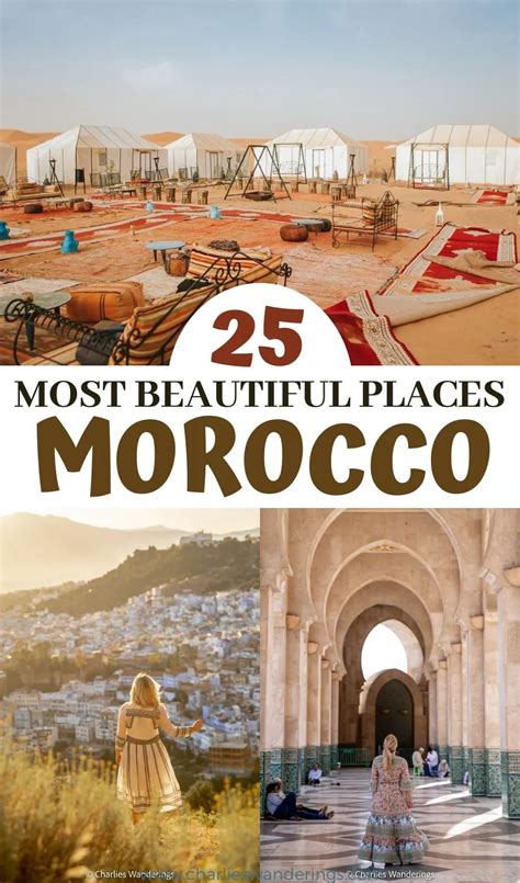 The 25 Most Beautiful Places In Morocco Map Included Charlies