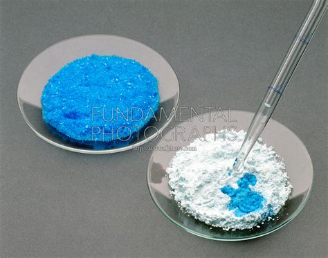 When Copper Sulfate Pentahydrate Is Heated A Colour Change Is
