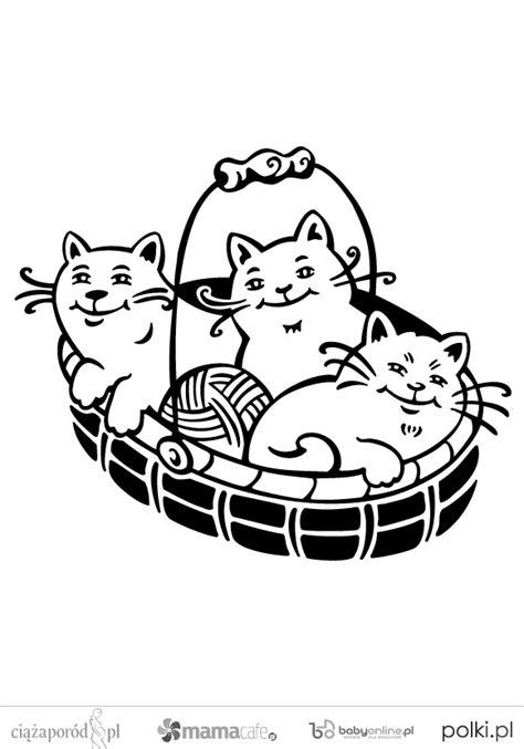 Darmowe kolorowanki do druku z kotami, kotkami. Obrazki Z Kotami Do Wydrukowania - Obrazki Gallery
