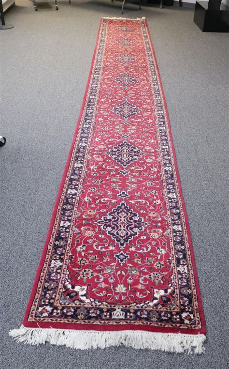 Sold At Auction 20 Foot Hand Knotted Oriental Rug Runner