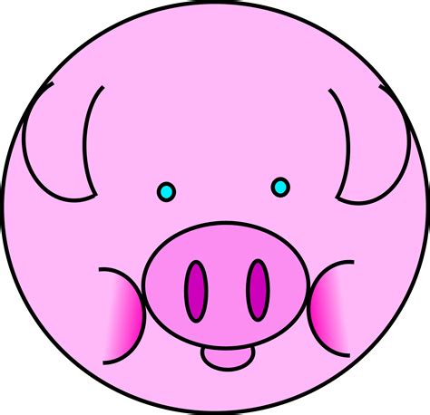 Image Of Pig Clipart 7 Pig Clip Art Free Vector Clipartoons