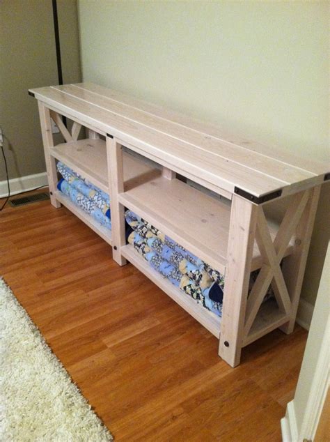 Ana White My Rustic X Console Table Diy Projects