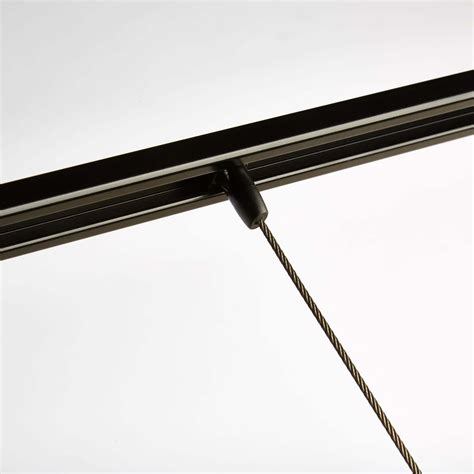 Avanti Ceiling Hanger Black With Stainless Steel Picture Hanging