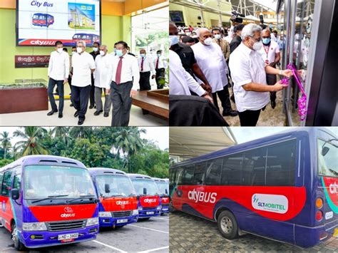 Slt Mobitel Powers Sri Lankas Latest ‘park And Ride City Bus Service