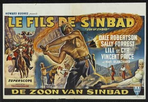 Amazon Son Of Sinbad Poster Movie Belgian X Dale Robertson