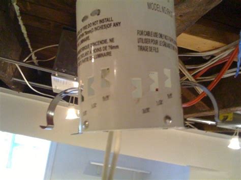 Did you know that you can replace a pot light without replacing the can? Commercial Electric Pot Lights In Insulated Basement ...