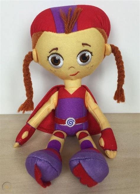 2008 Out Of The Blue Super Why Wonder Red Riding Hood 8 Plush Doll