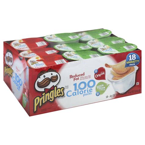 Pringles 100 Calorie Variety Packs Shop Chips At H E B