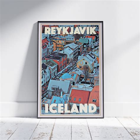 Iceland Poster Etsy