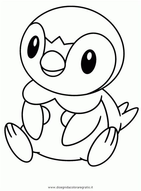 Piplup Coloring Page