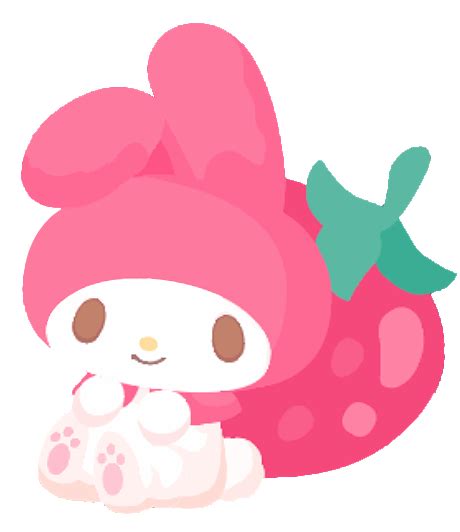 Mymelody Strawberry Freetoedit Sticker By Lovesanrio