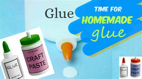 Homemade Glue Idea How To Make Homemade Glue For Crafts Youtube