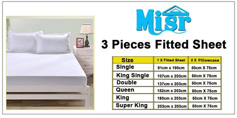 Misr Linen King Single Dark Grey 3pcs Fitted Sheet Egyptian Cotton 400 Thread Count 18 Inch Pocket