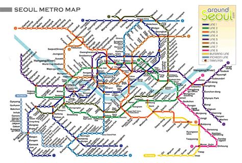 Seoul Subway Map Living Nomads Travel Tips Guides News