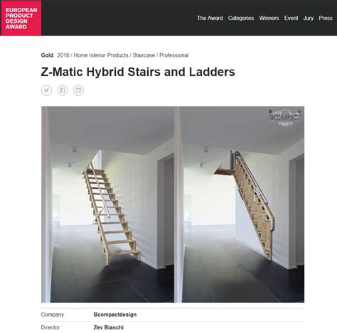 Bcompact Hybrid Stairs And Ladders Design Stairs House Interior