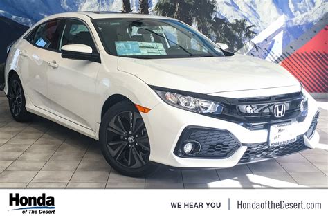 New 2019 Honda Civic Hatchback Ex Hatchback In Cathedral City 820914