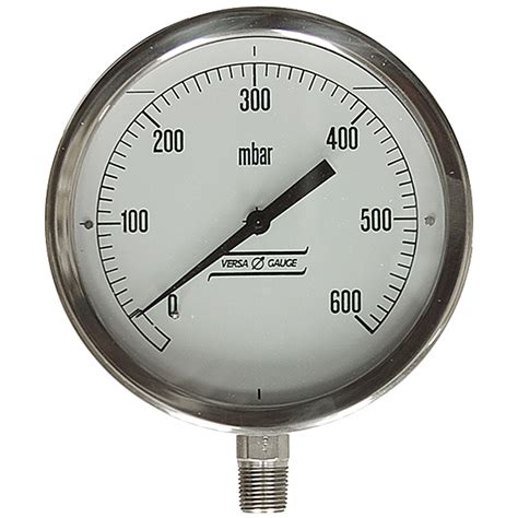 600 Mbar 6 Lm Dry Gauge Pressure And Vacuum Gauges Pressure Gauges