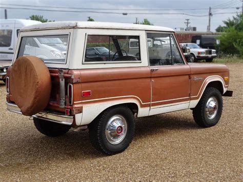 Rust Free And 27917 Miles 1974 Ford Bronco Barn Finds