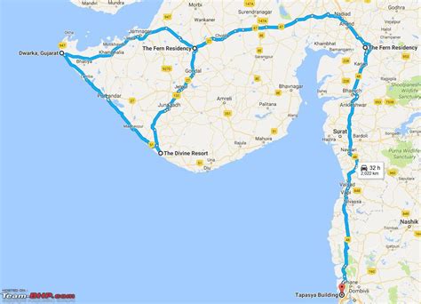 Divine Blessings 2100 Km Gujarat Road Trip Team Bhp