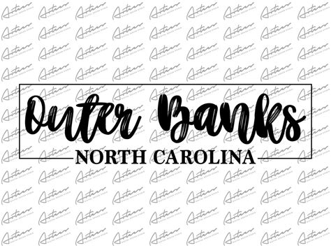 Outer Banks North Carolina Transparent Png Outer Banks Etsy