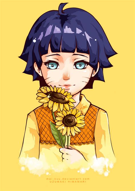 Uzumaki Himawari By Mai Kuu On Deviantart