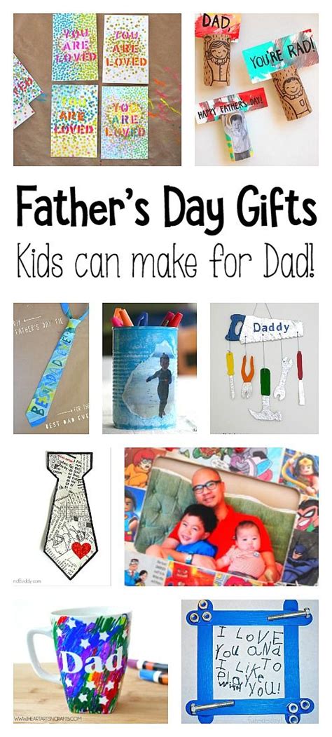 From delicious brownies to fashionable ties and personalized flasks, there's something here for every dad. Father's Day Homemade Gifts for Kids to Make | Homemade ...