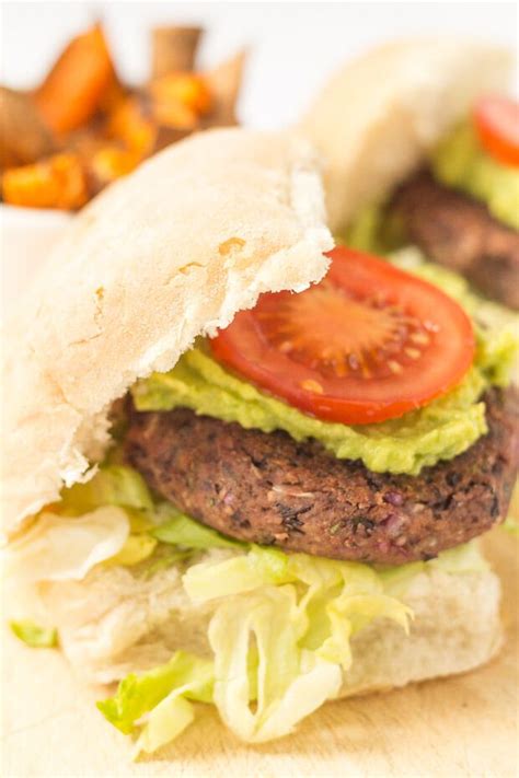 Quick And Easy Black Bean Burgers Neils Healthy Meals Recipe