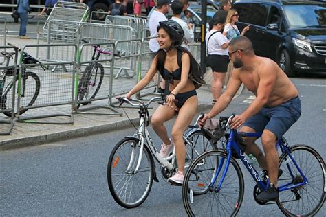 World Naked Bike Ride London 2022 Trafalgar Square Thank Flickr