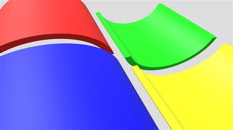 Windows Xp Logo 3d Model By Mohamadouwindowsxpssecondchann 1ff09af