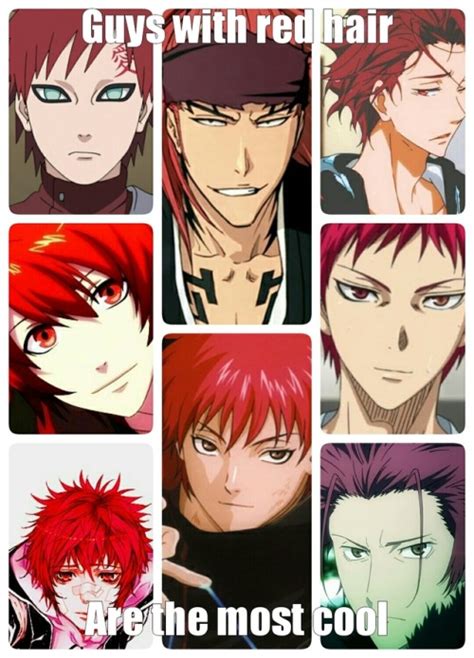 Anime Boy Red Hair Tumblr