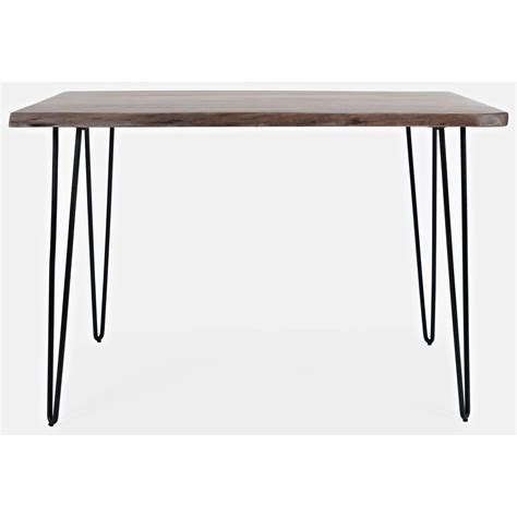 Jofran Nature S Edge 1981 52 Live Edge Counter Height Table 52 Furniture And Appliancemart