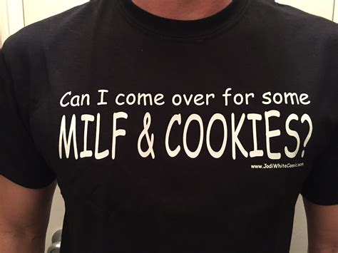 Milf And Cookies Shirt Men