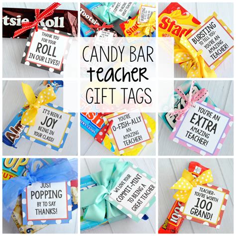 Looking for a quick and easy gift idea funny christmas presents neighbor christmas gifts neighbor gifts santa gifts homemade christmas gifts. Teacher Appreciation Gifts-Candy Bar Gift Tags - Fun-Squared