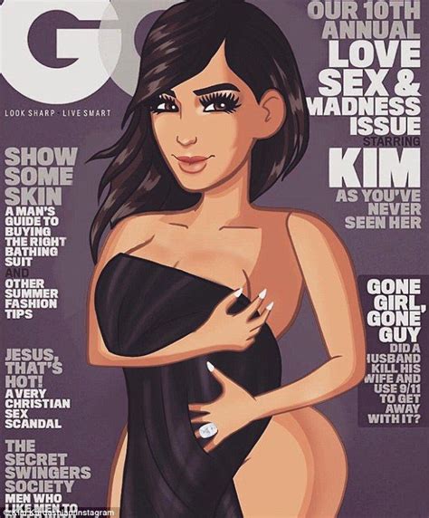 Kim Kardashian West Gq Cover Kim Kim Kardashian Kardashian