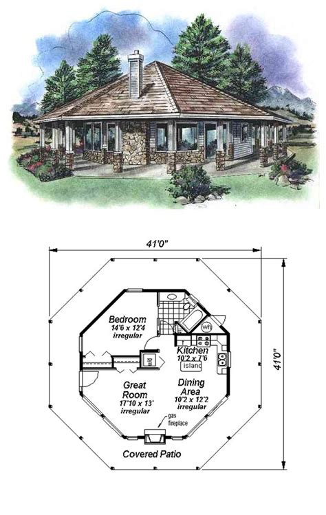 Click the image for larger image size and more details. 16 best Octagon Style House Plans images on Pinterest ...