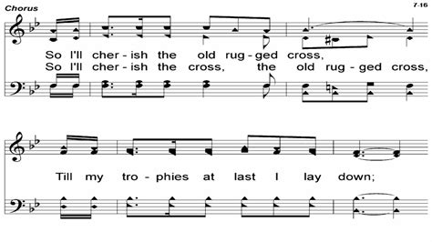 The Old Rugged Cross Original 1913 Rhythms A Cappella Hymn