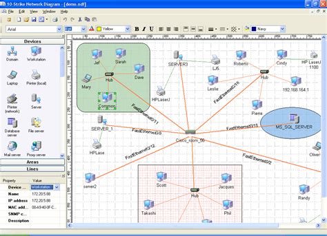 You don't have to spend a fortune on fancy software to handle basic network diagramming tasks. 10-Strike Network Diagram bei Freeware-Download.com