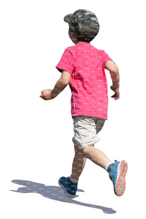 Little Boy Running Vishopper