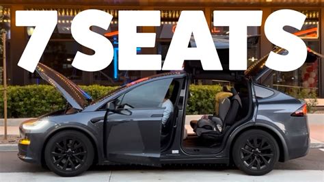 Tesla Model X 7 Seater What Are The Back Seats Like Youtube