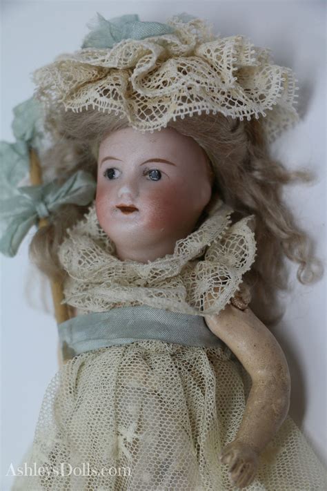 Sold Antique Sfbj Unis France 301 Doll With Sheep Antique French Doll
