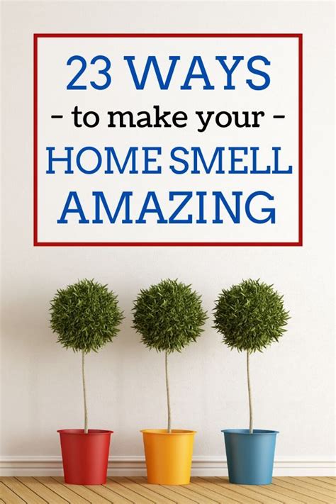How To Keep Your House Smelling Good Always 23 Genius Hacks House
