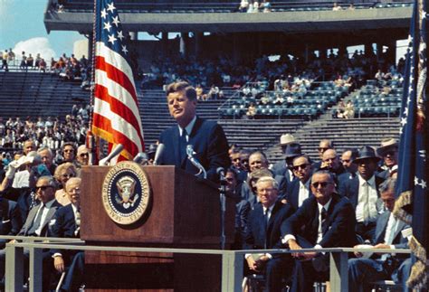 Jfks 1962 Moon Speech — Though Deliberate Political — Is Still