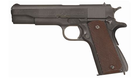 Us Air Force Bomber General Attributed Colt 1911a1 Pistol Rock