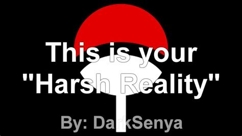 Harsh Reality Naruto Fan Fiction Sasuke X Reader Youtube